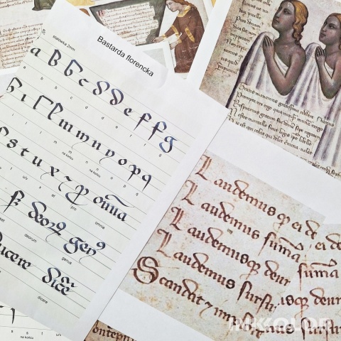 Kaligrafia historyczna - pisma gotyckie - 14 spotkań, środy 18:00-20:00, 04.02-06.05.2026