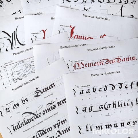 Kaligrafia historyczna - pisma gotyckie - 14 spotkań, środy 18:00-20:00, 04.02-06.05.2026