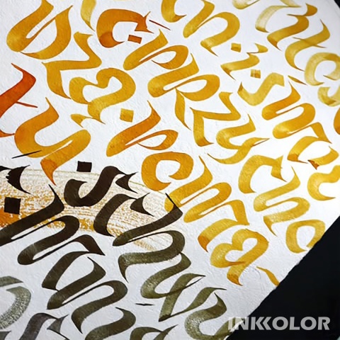 Kaligrafia pędzlem - zróbmy coś nowego. Wioleta Kaczmarska-Rudnik, LinoCat 26.10.2025, niedziela, 15:00-19:00