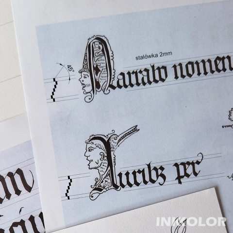 Mikołajki z Inkkolor - Tekstura i średniowieczne drolerie 06.12.2025, sobota, 10:00-12:30 lub 13:00-15:30