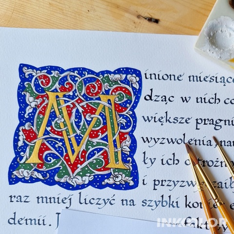 W białym winie zaplątani: renesansowe zrobienia, złocone inicjały 27-28.09.2025, sobota-niedziela, 10-13:00