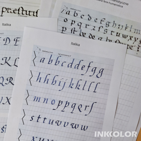 Wakacyjny Kurs kaligrafii - Wtorki - 12 zajęć - Czerwiec, Lipiec, Sierpień Wakacyjny Kurs kaligrafii - Wtorki - 12 zajęć - Czerwiec, Lipiec, Sierpień