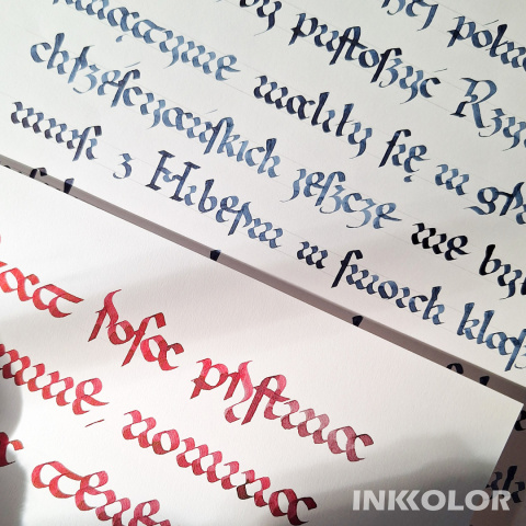 Wakacyjny Kurs kaligrafii - Środy - 12 zajęć - Czerwiec, Lipiec, Sierpień