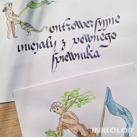 Wakacyjny Kurs kaligrafii - Środy - 12 zajęć - Czerwiec, Lipiec, Sierpień