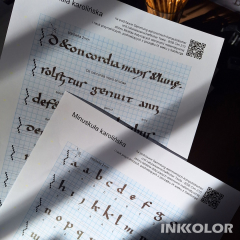 Wakacyjny Kurs kaligrafii - Środy - 12 zajęć - Czerwiec, Lipiec, Sierpień