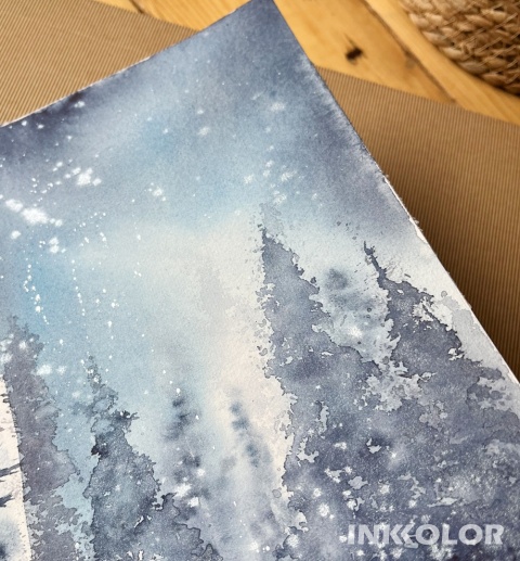 Warsztaty malowania akwarelą. Zima 07.12.2025, niedziela, 16:00-19:00