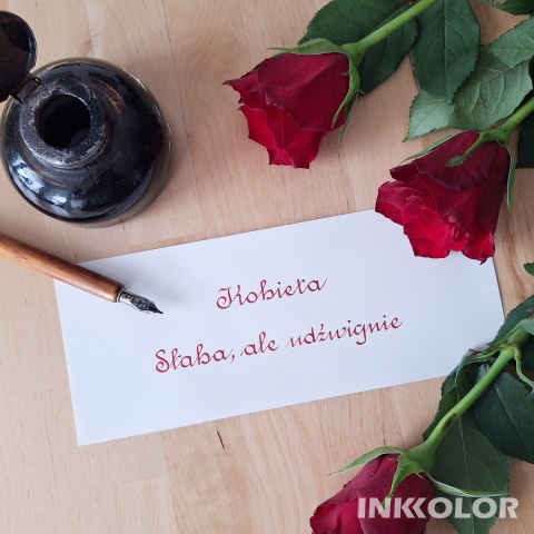 Dzień Kobiet z Inkkolor - francuska odmiana pisma rondowego 7.03.2026, sobota, 10:00-12:30 lub 13:00-15:30