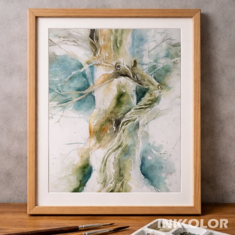 Pojedyncze zajęcia z kursu świadomego malowania akwarelą dla początkujących i powracających 15.03-19.04.2026, 16:00-19:00