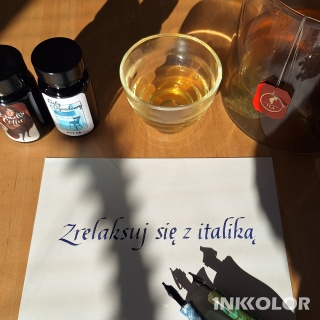 Skup się na sobie i kaligrafii – relaks z italiką 25.04.2026, sobota, 14:00-16:00