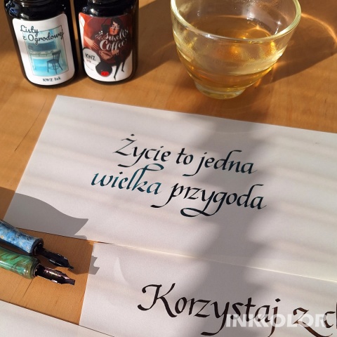 Skup się na sobie i kaligrafii – relaks z italiką 25.04.2026, sobota, 14:00-16:00