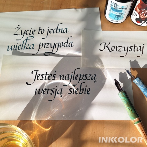 Skup się na sobie i kaligrafii – relaks z italiką 25.04.2026, sobota, 14:00-16:00