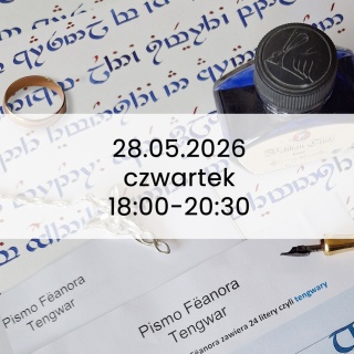 Tengwar – pismo J.R.R. Tolkiena, 28.05.2026, czwartek, 18:00-20:30