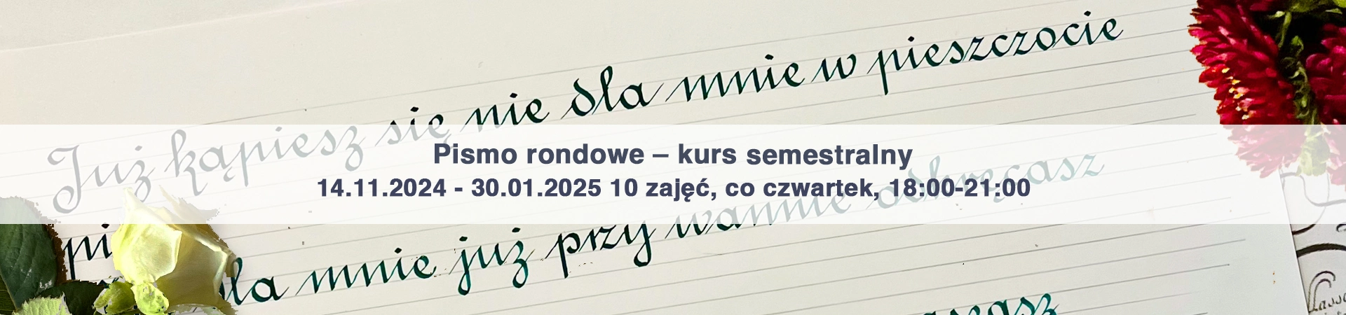 Pismo rondowe kurs semestralny