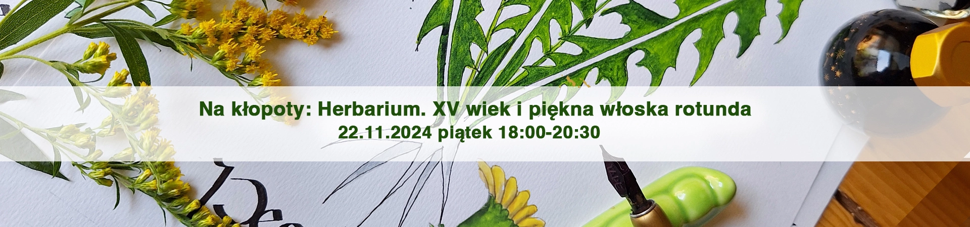 Na kłopoty: herbarium